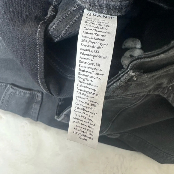 Spanx Stretch Twill Ankle Cargo Pants Size Small NWT - Picture 4 of 5